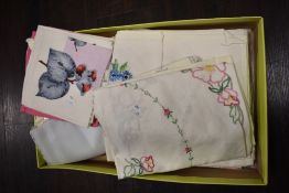 20th century embroidered table cloths and similar textiles