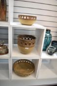 20th century Torquil Henley in Arden studio pottery bowls and planter