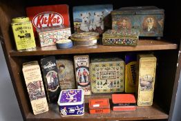 20th century and later advertising tins including Dainty Dinah, Glen Moray and Scottie dog tin