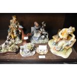 20th century figurines including Naturecraft and Lilliput lane etc