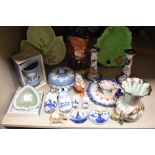 20th century ceramics including Wedgwood and Carlton ware