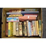 20th century library volumes and text books including child story books and Enid Blyton