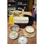 20th century ceramics including Royal Bonn, Spode and Wedgwood