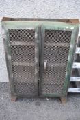 A 20th century metal cased industrial or garage chest