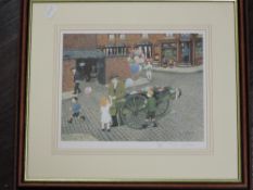 Tom Dodson, (1910-1991), a Ltd Ed print, rag and bone man, signed bottom right, and num 141/850,