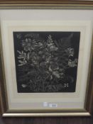 George Francis Reiss (1893-1973) a Ltd Ed etching, A Summer Bunch signed, numbered, 39 x 32cm,