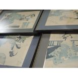(20th century), a selection of photo prints, Japanese, traditional studies, 34 x 23cm, mounted