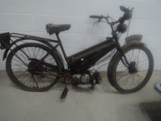 A New Hudson Autocycle, HG8771with Villiers two stroke engine. A restoration project or simply spar