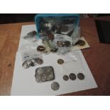 A GB & World Coin Collection including GB £5, Silver seen including Victoria Gothic 1878 Silver