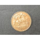 A United Kingdom Edward VII 1903 Gold Half Sovereign, Royal Mint