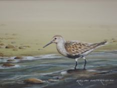Ralph Waterhouse, (1993), a watercolour, Sandling, signed, 11 x 16cm, velour mounted framed and