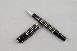 A Limited Edition Montblanc rollerball pen. A Writers Edition Thomas Mann Limited Edition. Having