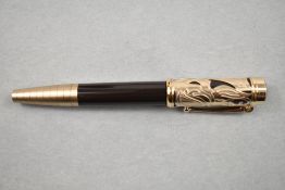 A Limited Edition Montblanc rollerball pen. The Writers Edition Carlo Collodi pen, design inspired