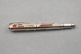 A Limited Edition Montblanc rollerball pen. The Writers Edition Hamage to Victor Hugo a tribute to