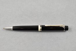 A Montblanc ballpoint pen. A Herbert Von Karajan donation edition ballpoint pen. Honouring the