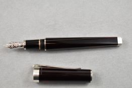 A Limited Edition Montblanc Fountain pen. The Writers Edition Franz Kafka pen. Inspired by the