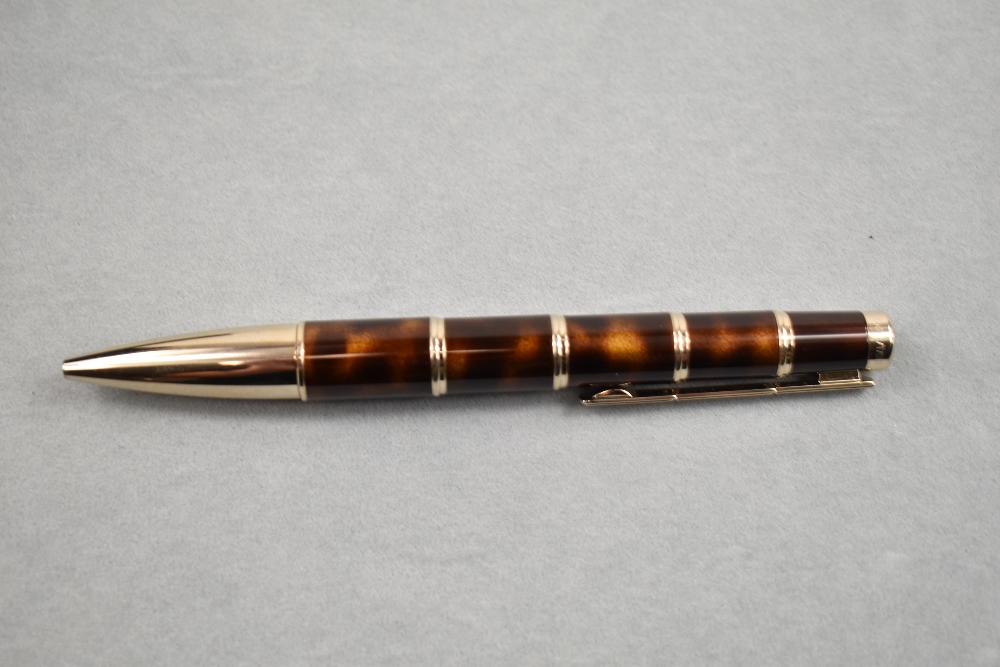 A Limited Edition Montblanc ballpoint pen. A Writers Edition Miguel de Cervantes limited edition.