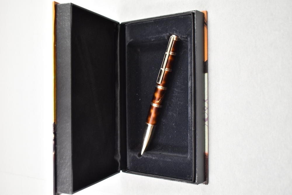 A Limited Edition Montblanc ballpoint pen. A Writers Edition Miguel de Cervantes limited edition. - Image 4 of 5