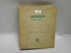 A Morris Minor AKD530E workshop manual.