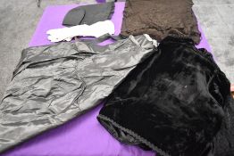 A mixed lot of items, most for re purposing or repair, including early 1900s black lace beaded
