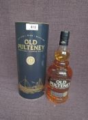 A bottle of The Old Pultney 17 Year Old Highland Single Malt Whisky, 70cl, 46% vol in card tube
