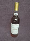 A bottle of 2003 Bruichladdich 9 Year Old Single Cask Owners Reserve Islay Single Malt Scotch