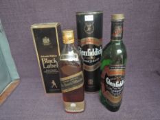 Two bottles of Scotch Whisky, Johnnie Walker Black Label Extra Special 75cl, 40% vol in card box and