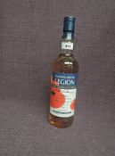 A bottle of Berry Bros and Rudd, The Royal British Legion , The Champions Choice, 1998 Single Malt