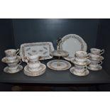 A selection of Paragon 'Meadow Vale' cake stand, cups and saucers and more included.