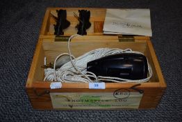 A vintage 'the Knotmaster log mark III A', in box.