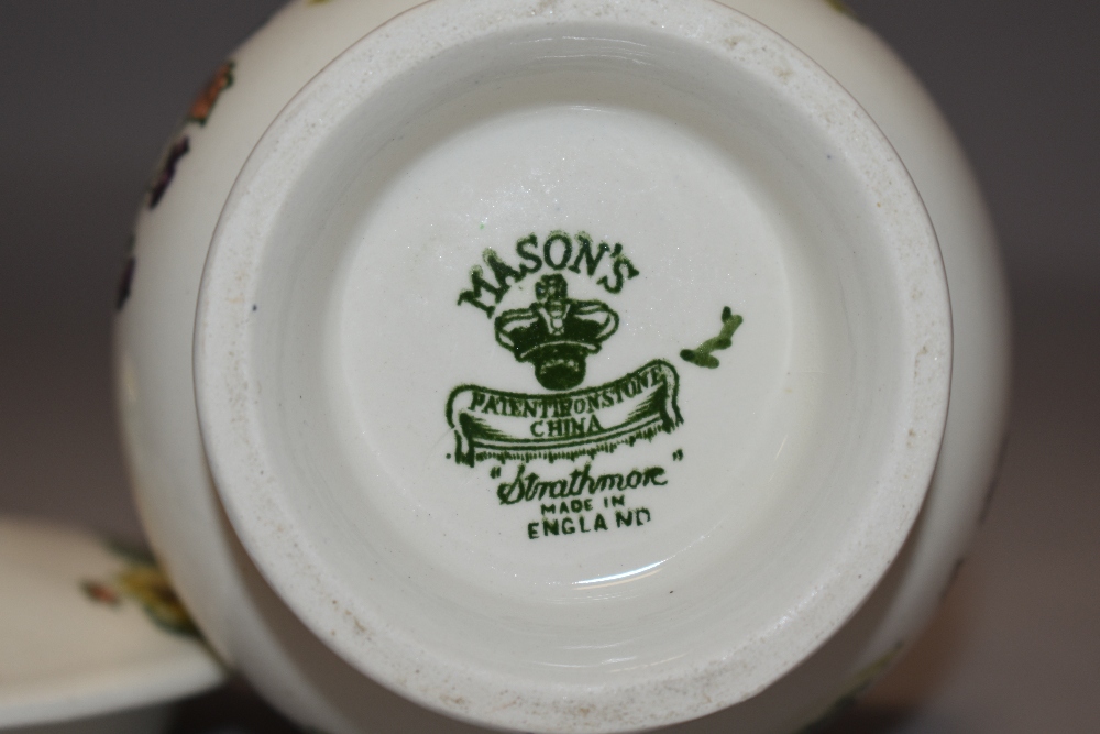 A good quantity of Masons 'Strathmore' bowls, cups and saucers, soup cups and more amongst the - Image 3 of 3