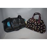 Two black Radley handbags in good condition.