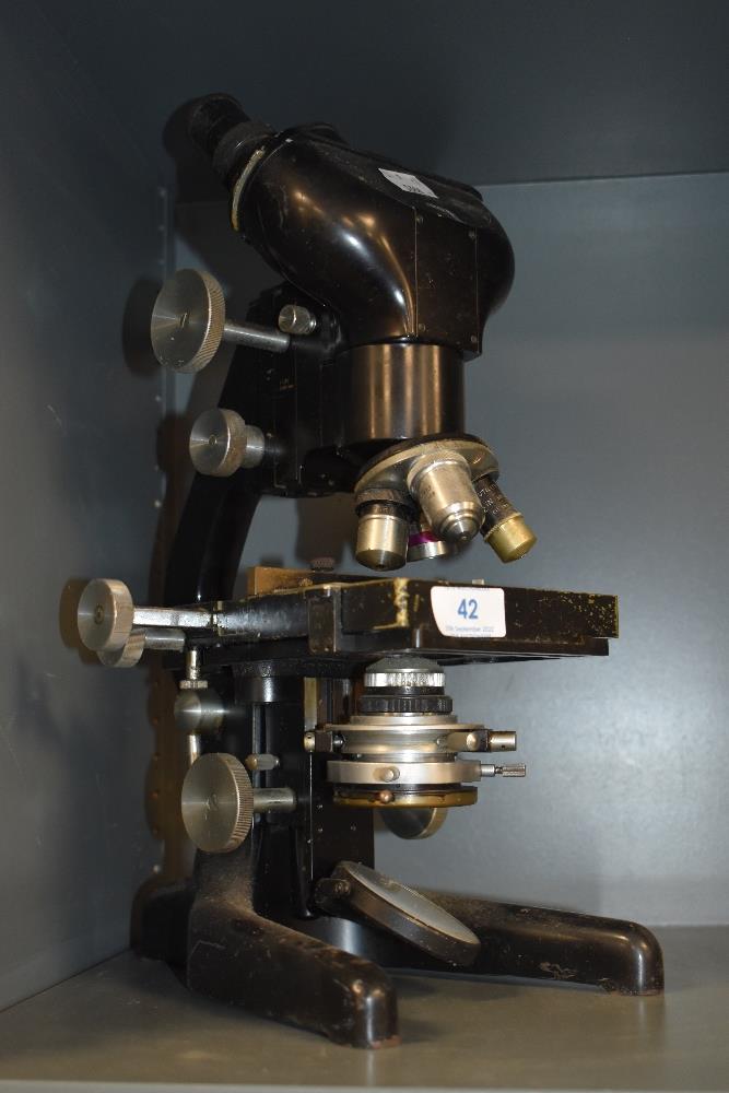 A mid century microscope.