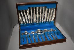 A partial canteen of Viners of Sheffield cutlery.