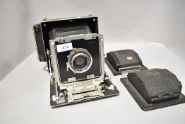 A MPP 5x4 Micro Technical Camera with Schneider-Kreuznach Symmar f5,6 135mm lens No11393337