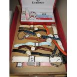 A Lawrence interchangeable ladies wristwatch along with a selection of similar ladies fashion