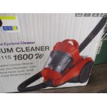 A Daewoo vacuum cleaner in box.