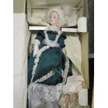 Two boxed 20th century Franklin Heirloom Dolls