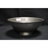 A mid century Just Andersen Danish pewter bowl