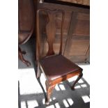 A group of fifteen miscellaneous Queen Anne style dining chairs.