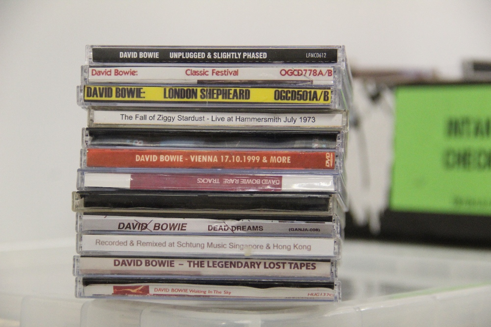 A lot of David Bowie rare recordings compact discs - rare shows and live recordings, demos and - Image 2 of 2