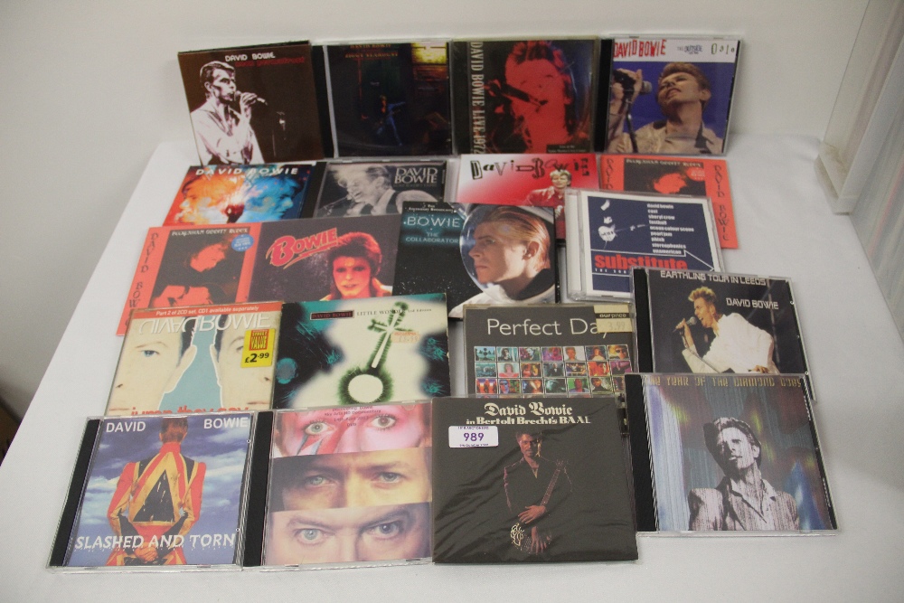 A David Bowie lot of compact discs - twenty in total