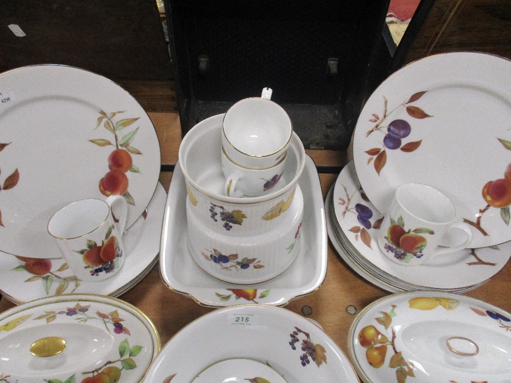 An extensive selection of Royal Worcester 'Evesham' pattern tea and dinner wares, to include cups - Image 2 of 4