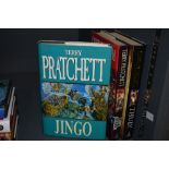 Literature. Terry Pratchett. Discworld Novels - SIGNED copies. Jingo (1997, 3rd imp); Carpe