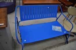 A modern outdoor settee, Bluewater, Ikea or similar