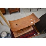 An Eastern style hardwood stool