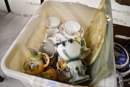 A selection of ceramics including a Minton part tea service