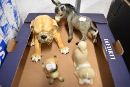 Four animal studies including Capodimonte dog, Miquel dog and Donkey