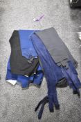 A collection of vintage ski pants and sallopettes
