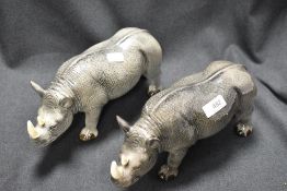 Two Melbaware Rhino studies